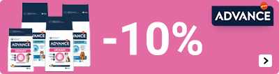 Advance 10% korting, alle landen muv Italie DOG CAT