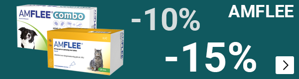 AMFLEE 10% en 15% korting DOG CAT