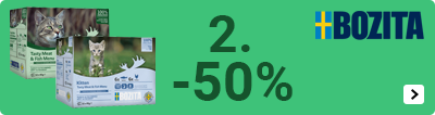 BOZITA KAT NATVOER POUCHESl 2e -50% CAT