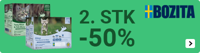BOZITA KAT NATVOER POUCHESl 2e -50% CAT