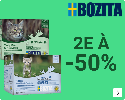 BOZITA KAT NATVOER POUCHESl 2e -50% CAT
