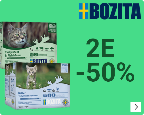BOZITA KAT NATVOER POUCHESl 2e -50% CAT