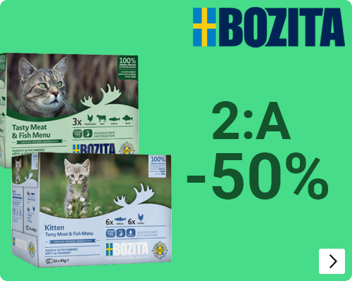 BOZITA KAT NATVOER POUCHESl 2e -50% CAT