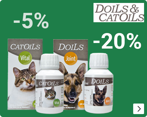 DOILS CatOil 5% korting en DoiLs 20% korting DOG CAT