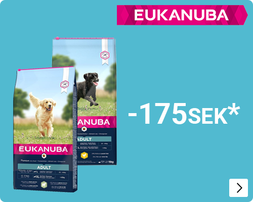 Eukanuba 12 en 15kg diverse varianten multi buy € 15 korting per 2 zakken DOG