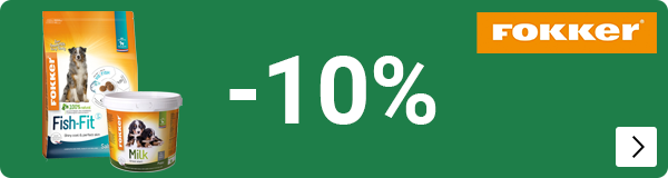 FOKKER HOND 10% korting DOG
