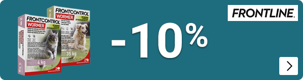 FRONTCONTROL 10% korting DOG CAT