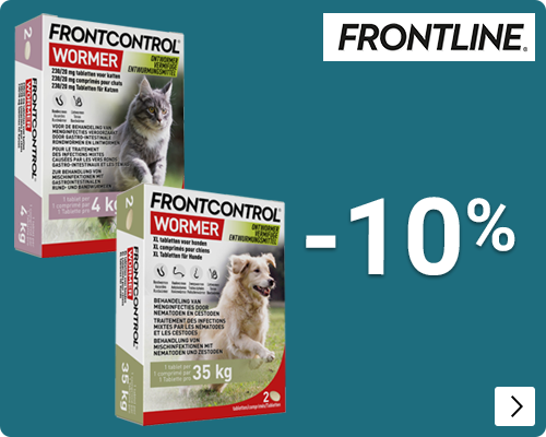 FRONTCONTROL 10% korting DOG CAT