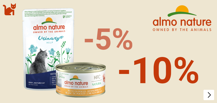 ALMO KAT 5% en 10% korting CAT