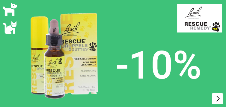 BACH 10% korting DOG CAT