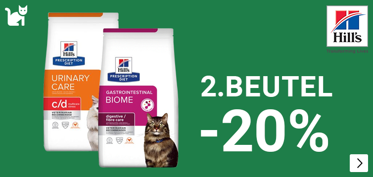 Hill's Prescription Diet diverse varianten kat 2e zak 20% korting LET OP MAAR 2 WEKEN