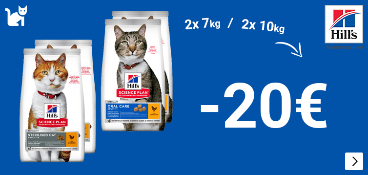 Hill's multibuy life care kat div grootverpakkingen € 20 per 2