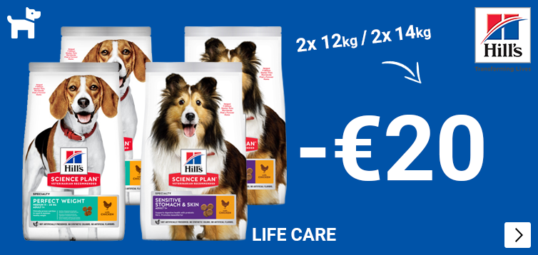 Hill's multibuy life care hond div grootverpakkingen € 20 per 2