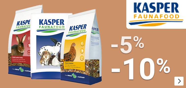 Kasper Fauna 5 of 10% korting