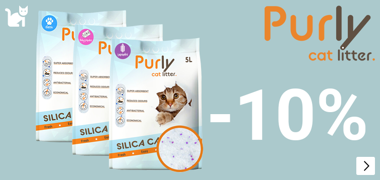 PURLY SILICA KATTENBAKVULLING 10% korting CAT