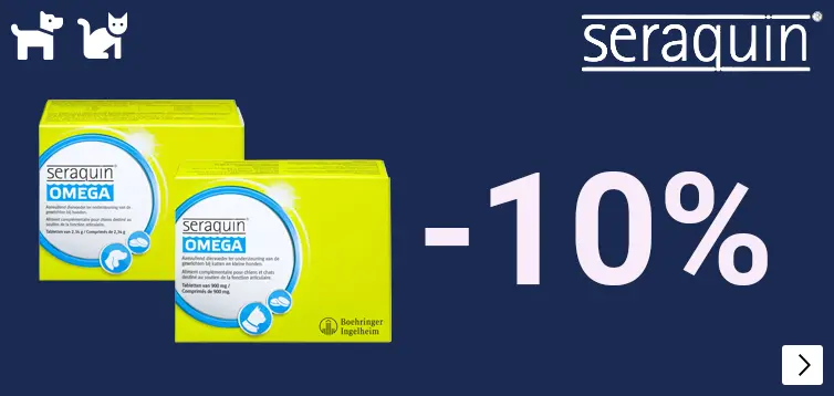 SERAQUIN 10% korting DOG CAT