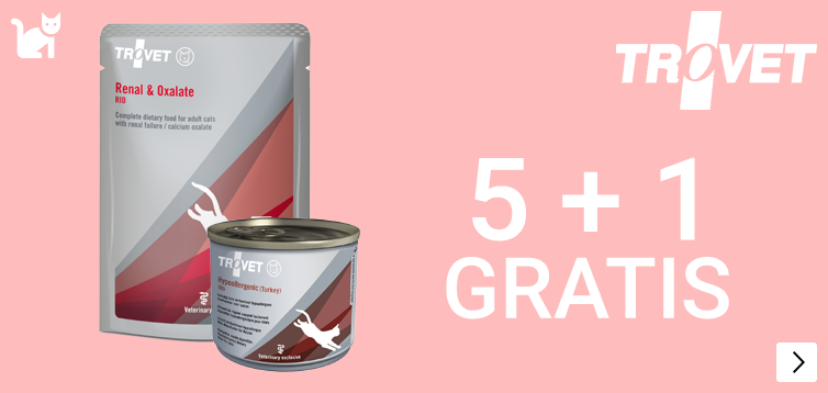 Trovet natvoer kat 5+1 gratis (16,67% korting)