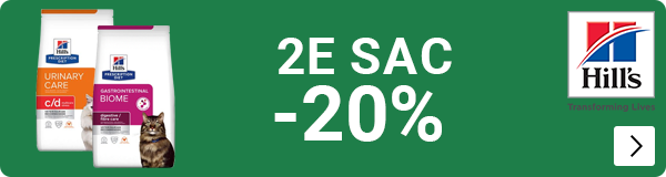 Hill's Prescription Diet diverse varianten kat 2e zak 20% korting LET OP MAAR 2 WEKEN