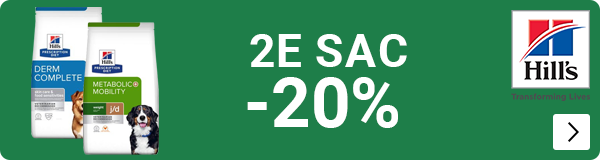 Hill's Prescription Diet diverse varianten hond 2e zak 20% korting LET OP MAAR 2 WEKEN