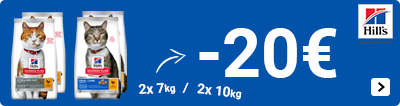 Hill's multibuy life care kat div grootverpakkingen € 20 per 2