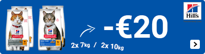 Hill's multibuy life care kat div grootverpakkingen € 20 per 2