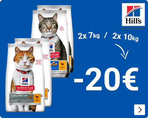 Hill's multibuy life care kat div grootverpakkingen € 20 per 2