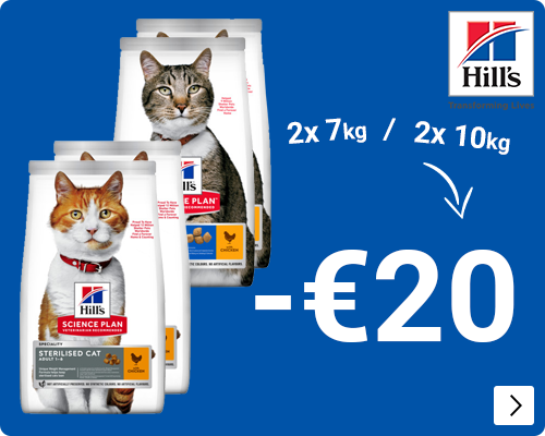 Hill's multibuy life care kat div grootverpakkingen € 20 per 2