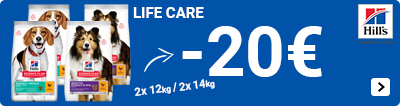 Hill's multibuy life care hond div grootverpakkingen € 20 per 2