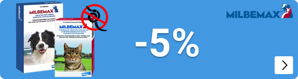MILBEMAX 5% korting DOG CAT
