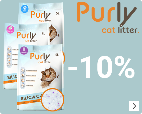 PURLY SILICA KATTENBAKVULLING 10% korting CAT