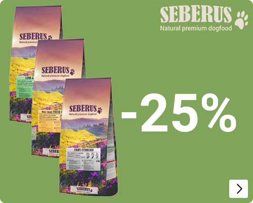 SEBERUS KLEINVERPAKKING 25% korting DOG