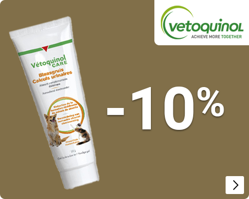 VETOQUINOL BLAASGRUIS 10% korting DOG CAT