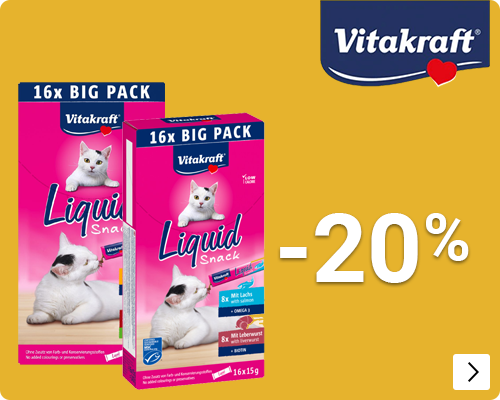 VITAKRAFT LIQUID 20% korting CAT