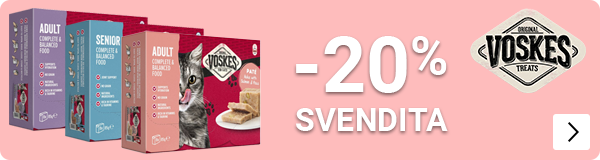 VOSKES 20% korting op=op CAT