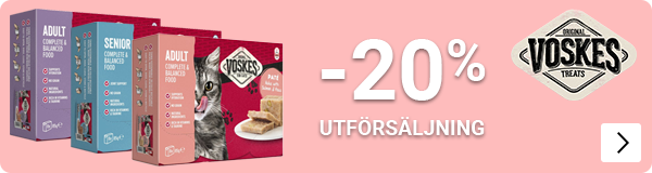 VOSKES 20% korting op=op CAT