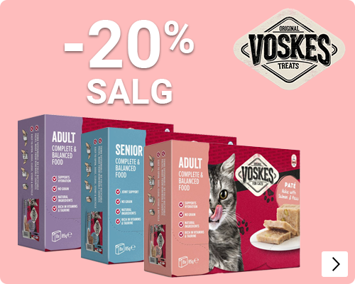 VOSKES 20% korting op=op CAT
