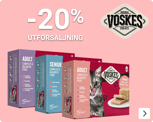 VOSKES 20% korting op=op CAT