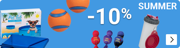 ZOMERVOORRAAD 10% korting DOG