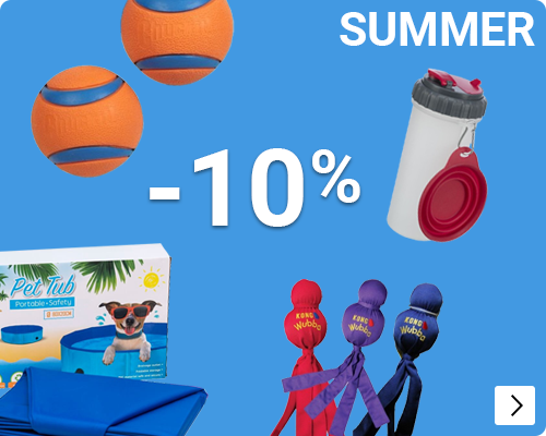 ZOMERVOORRAAD 10% korting DOG