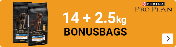 Pro Plan Bonusbags 14 +2.5kg extra DOG