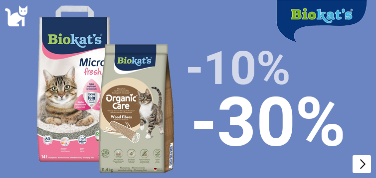 KATTENBAKVULLING BIOKAT tot 30% korting CAT