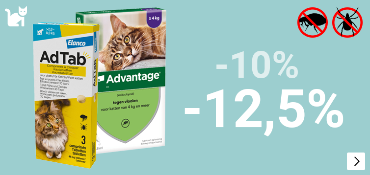 ELANCO PARACITAIRE MAAND tot 12,5% korting CAT