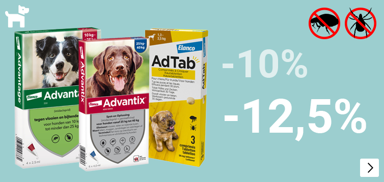 ELANCO PARACITAIRE MAAND tot 12,5 % korting DOG