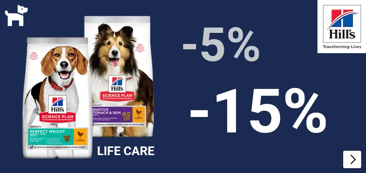 Hill's Science Plan Lifecare tot 15% korting DOG