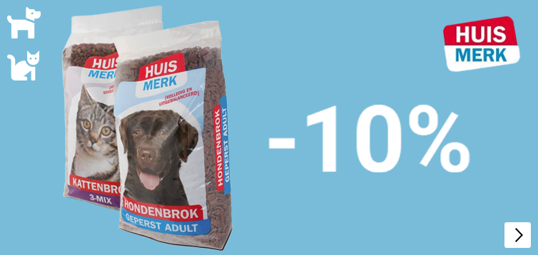 Huismerk hond of kat 10% korting DOG CAT