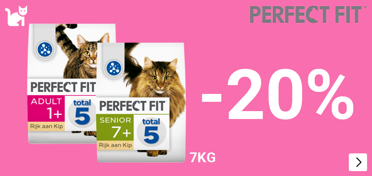 Perfect fit 1,4kg kleinverpakkingen 20% korting CAT
