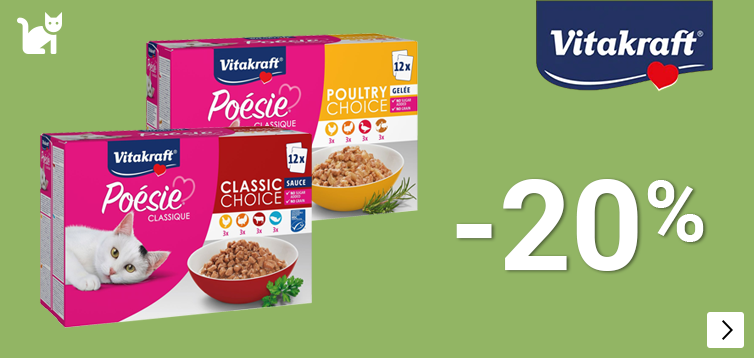 VITAKRAFT POESIE 20% korting CAT