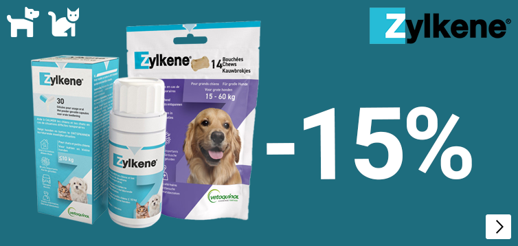 ZYLKENE 15% korting DOG CAT