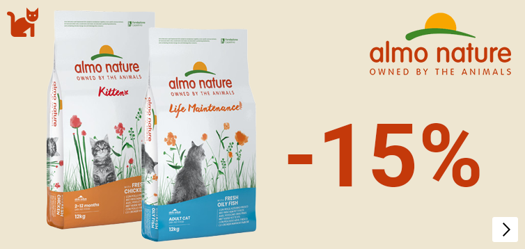 ALMO droogvoer 15% koring CAT