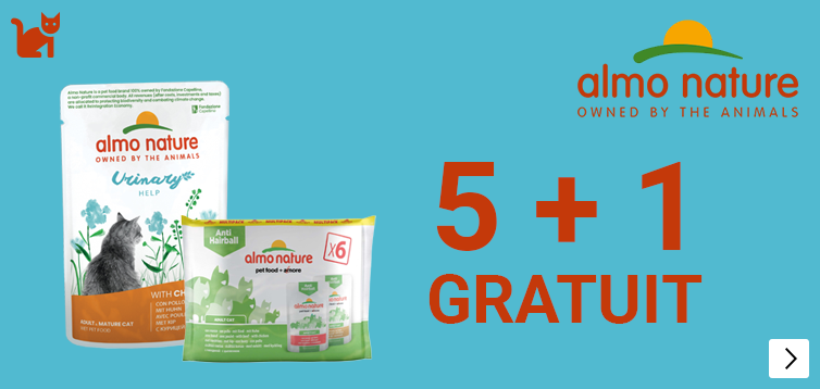ALMO natvoer 5+1 gratis CAT